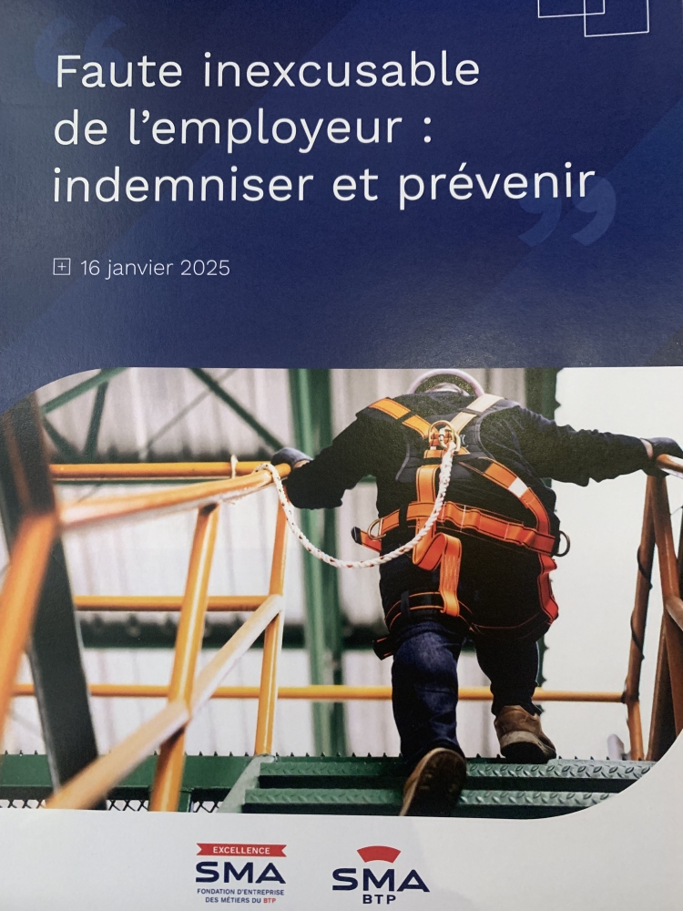 Colloque « La Faute inexcusable de l’employeur : indemniser et prévenir »